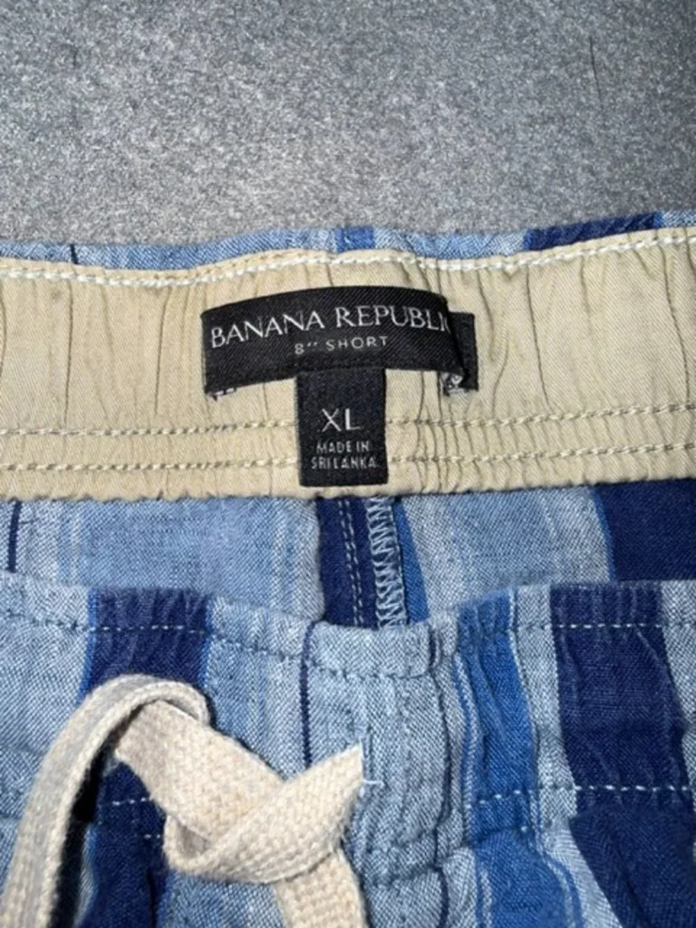 Banana Republic Men's Blue Tonal 8